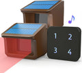Driveway Alarm HTZSAFE 1/2 Mile Solar System - Weatherproof Kit
