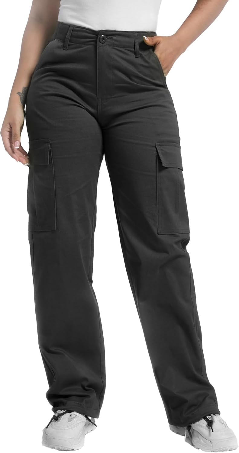 Soulsfeng Women's Baggy Cargo Pants for Hiking and Casual Wear