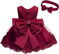 Embroidered Lace Dress for 0-6T Toddler Baby Girls Tutu Style