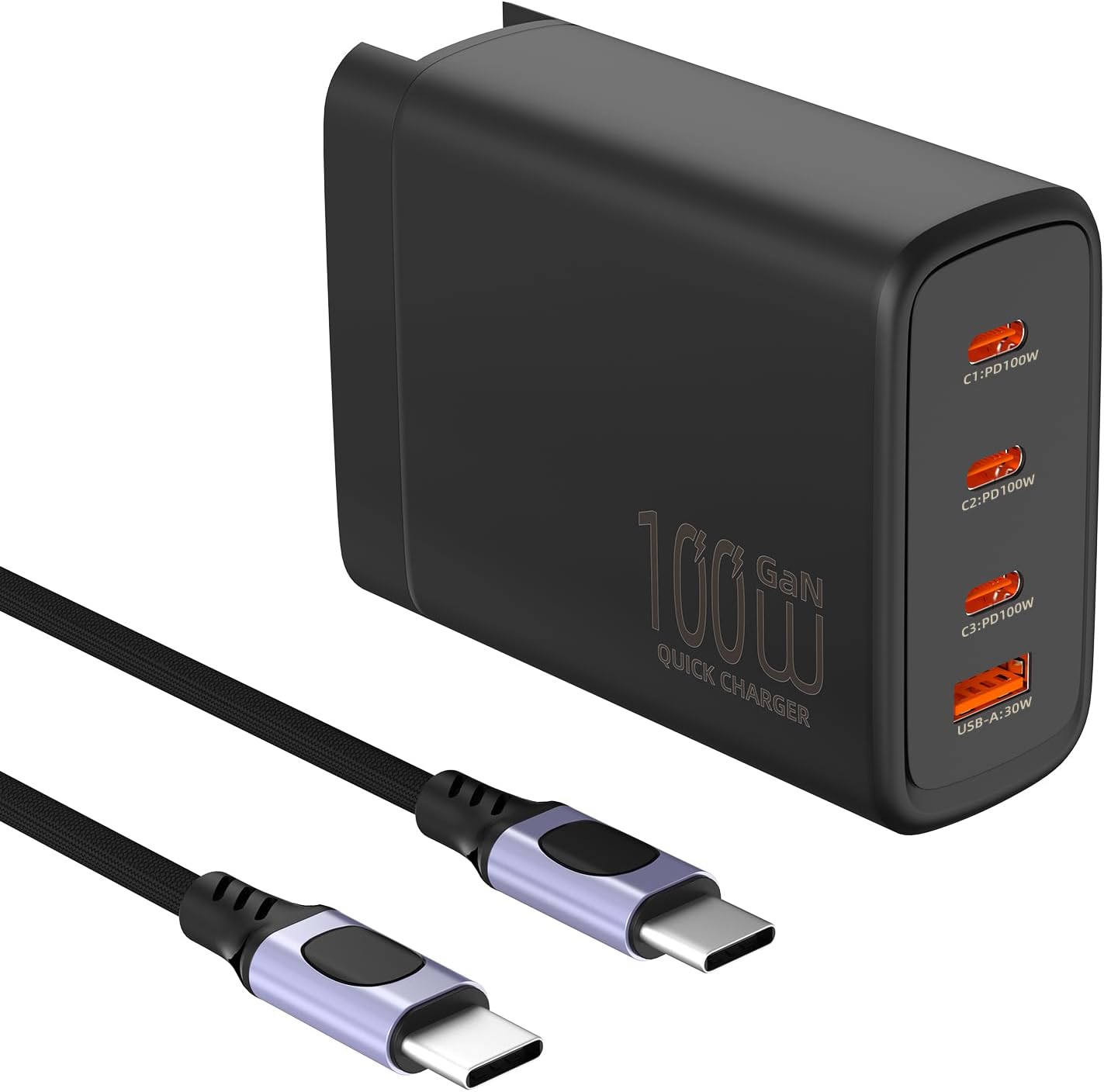 DJI Drone 100W Charger Set: Fast Multi-Port Power!