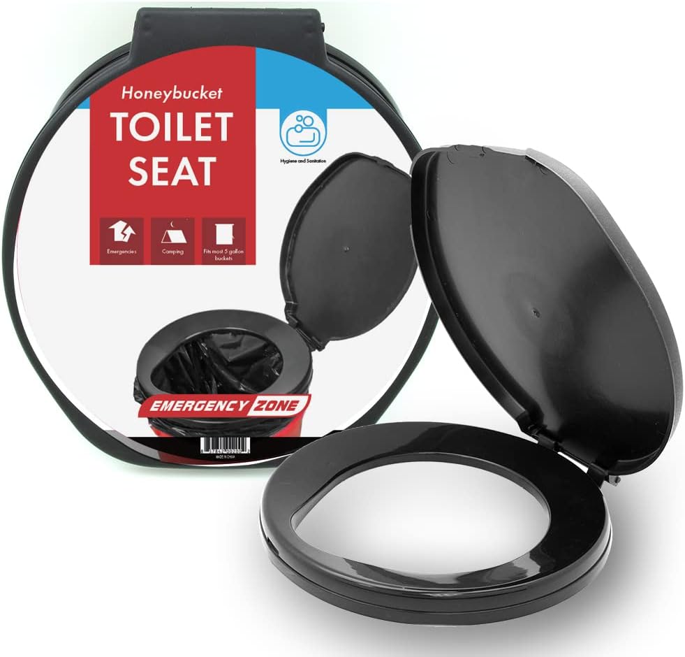 Emergency Zone Portable Toilet Seat - Nature's Answer!