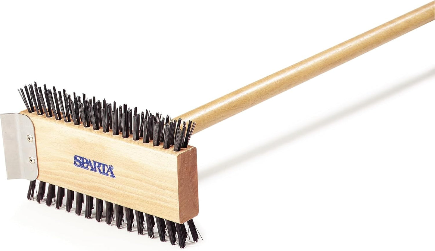SPARTA 4002600 Stainless Steel Grill Brush for Commercial Use