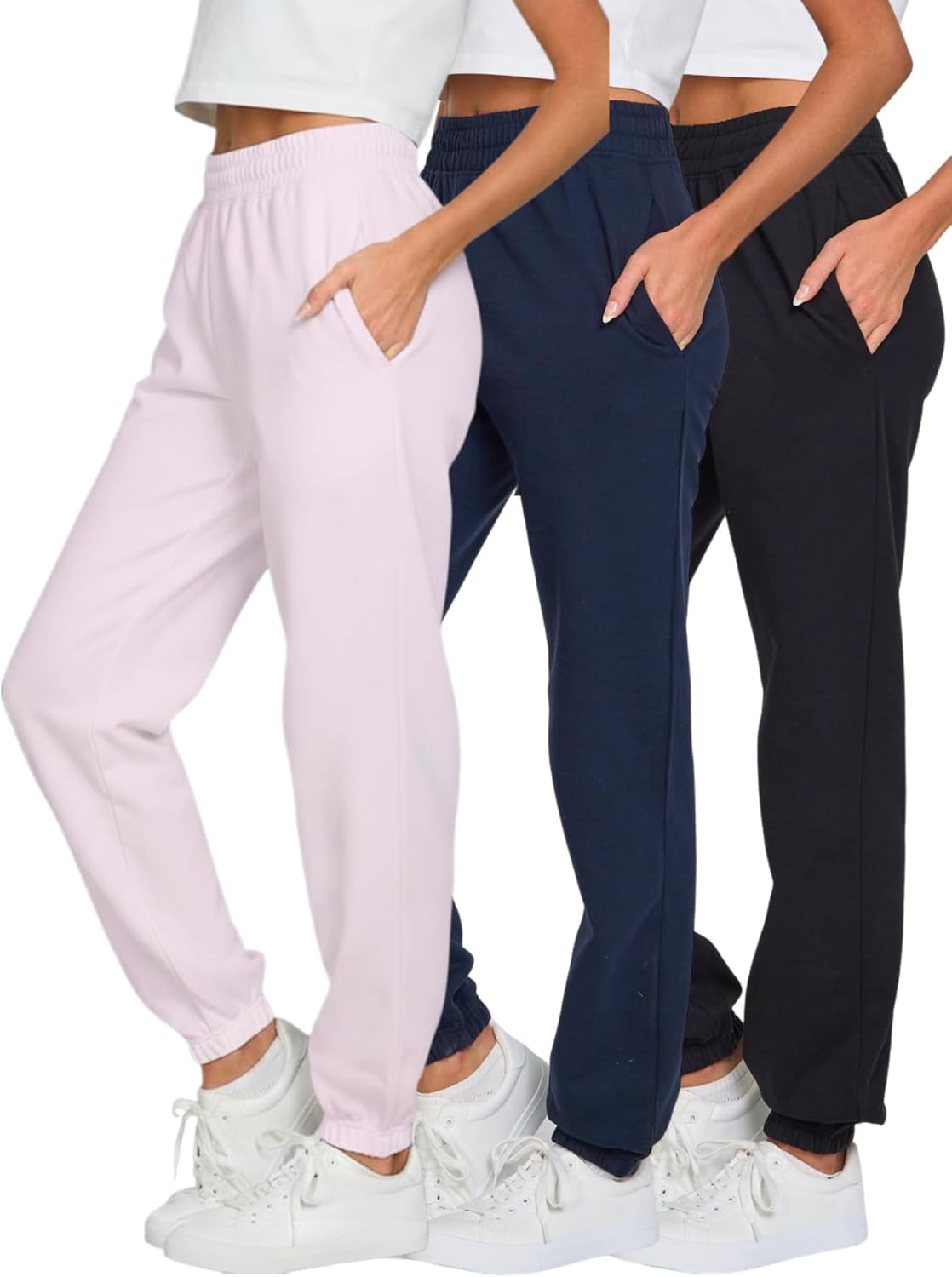 Ultra Performance Womens Sweatpants 3 Pack for Comfort and Style