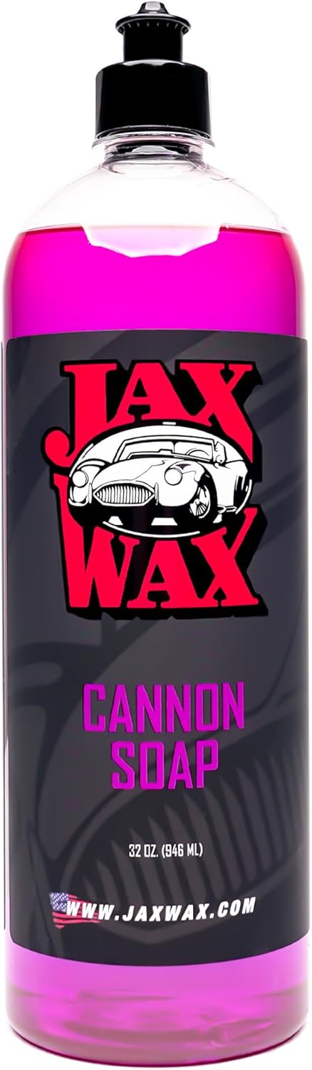 Jax Wax 32 oz Cannon Soap for Spotless Vehicles