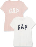 GAP Women's 2-Pack Classic Logo Tee T-Shirt for Everyday Style