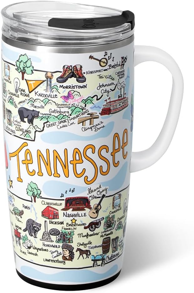Swig Life 22oz Travel Mug: Insulated Tumbler with Handle