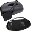 JBL Boombox 3 Waterproof Portable Bluetooth Speaker Bundle - Massive