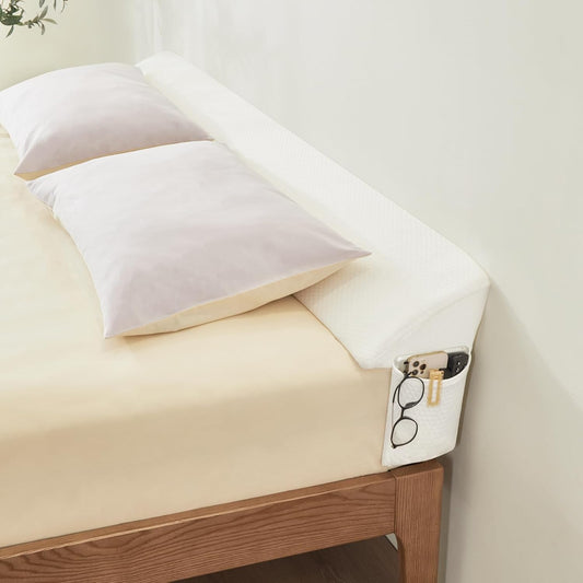 Bed Wedge Gap Filler Queen Pillow for Headboard Gap Solution