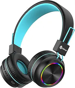 iClever BTH03 Kids Bluetooth Headphones with Safe Volume Control