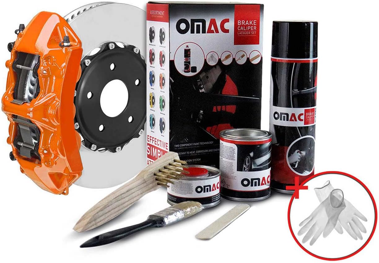 OMAC High Temperature Brake Caliper Paint System Kit Review