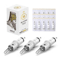 Tattoo Cartridge Needles #10 Bugpin 23 Curved/Round Magnum - 50 Pack