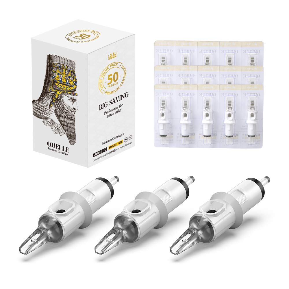 Hawink Tattoo Cartridge Needles #10 Bugpin 23 Curved Magnum 50PCS