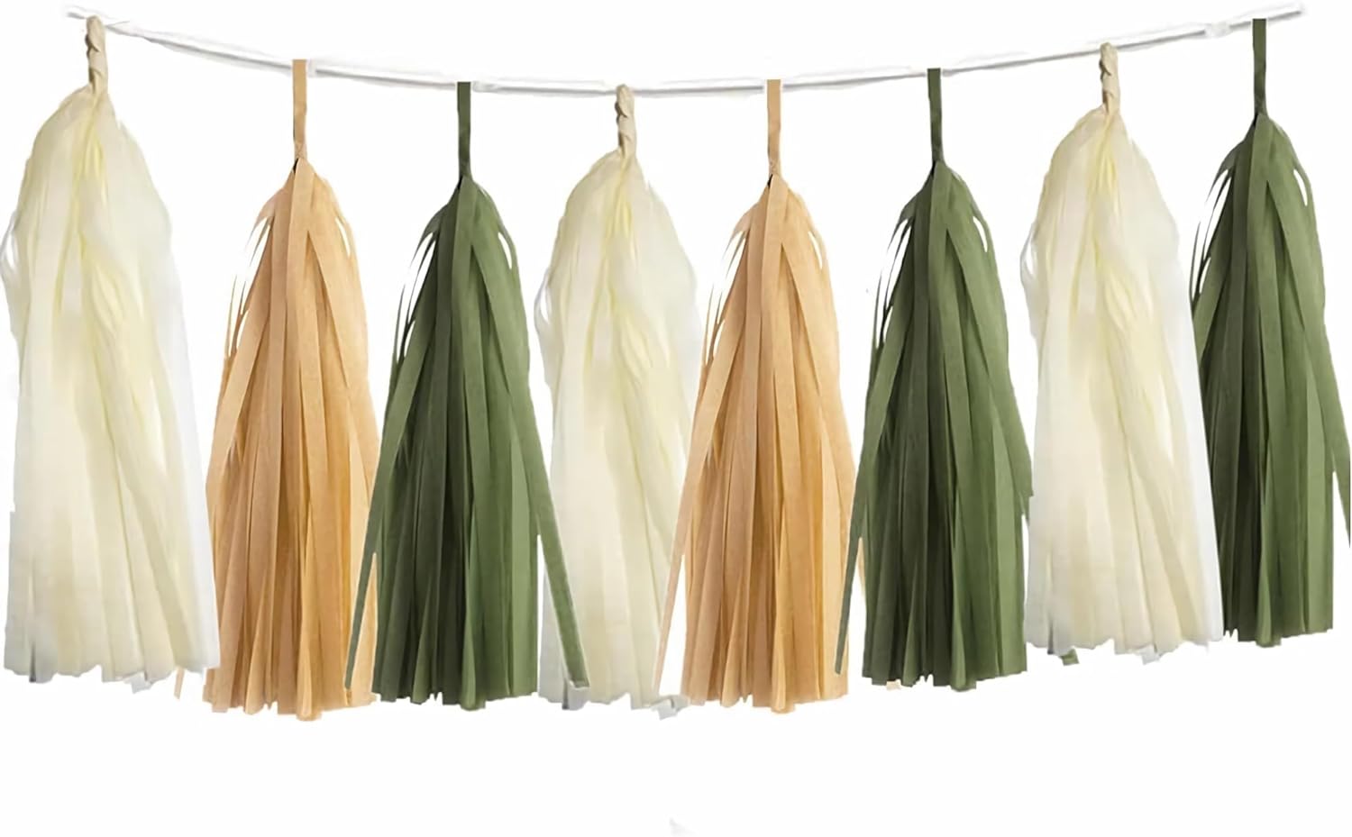 Greenery Safari Tassel Garland for Perfect Party Vibes
