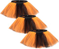 Gone For a Run Running Tutu - Neon Orange and Black Running Skirt