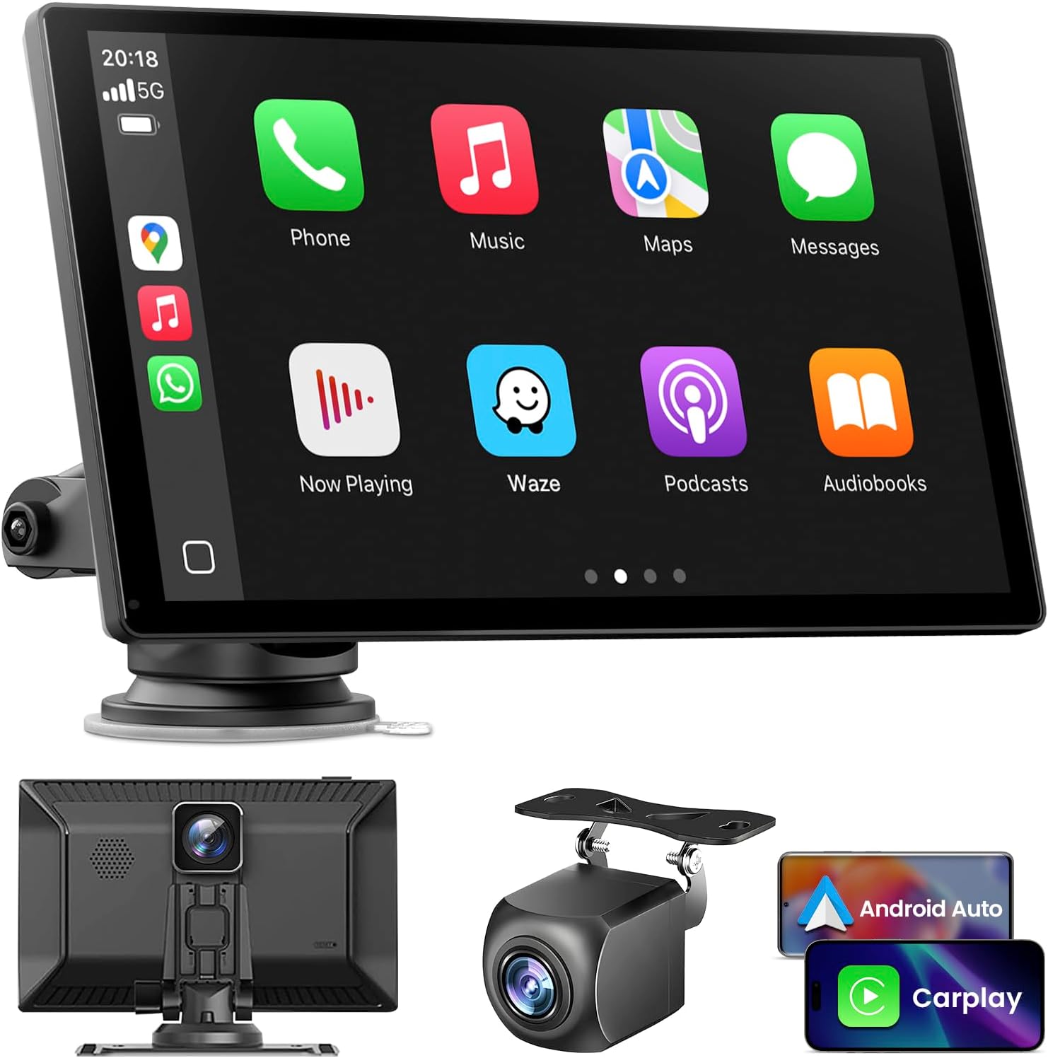 Enhanced Connectivity: Wireless Carplay & Android Auto 9 Inch Screen!