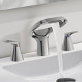 Bezeit 8 Inch Widespread Bathroom Faucet with Waterfall Spout