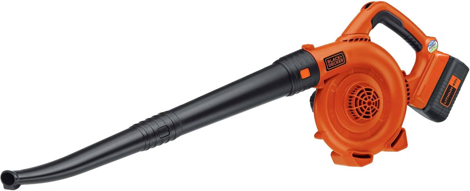BLACK+DECKER 40V MAX Cordless Leaf Blower for Hard Surfaces