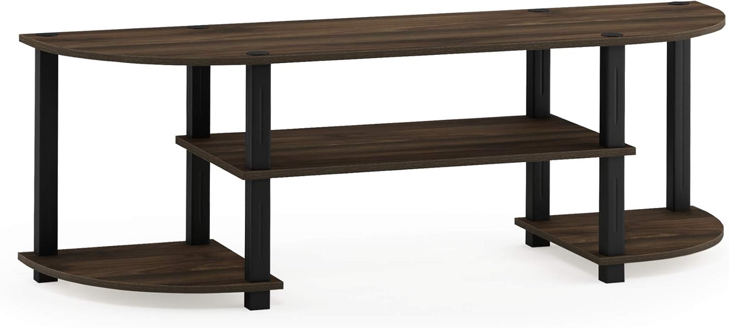 Furinno Turn-S-Tube Wide TV Entertainment Center for 55-Inch TVs