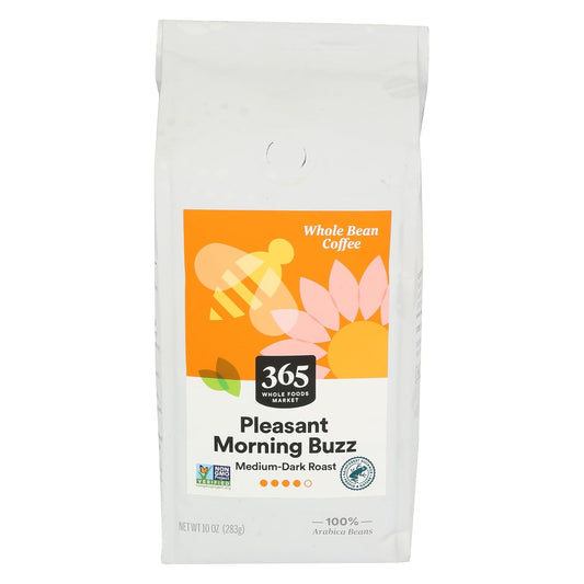 365 Whole Bean Coffee: Pleasant Morning Boost!