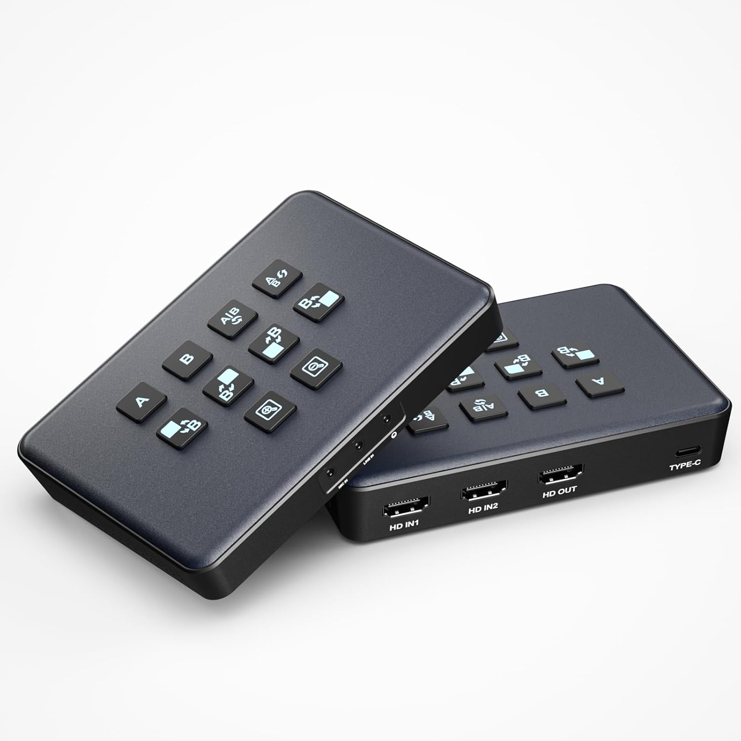 Dual 4K HDMI Input Capture Card for Streaming and Recording