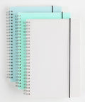 A5 Spiral Graph Notebook 3 Pack - Thick 120gsm Grid Pads