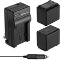 Powerextra 2 Pack Replacement Batteries and Charger for Panasonic