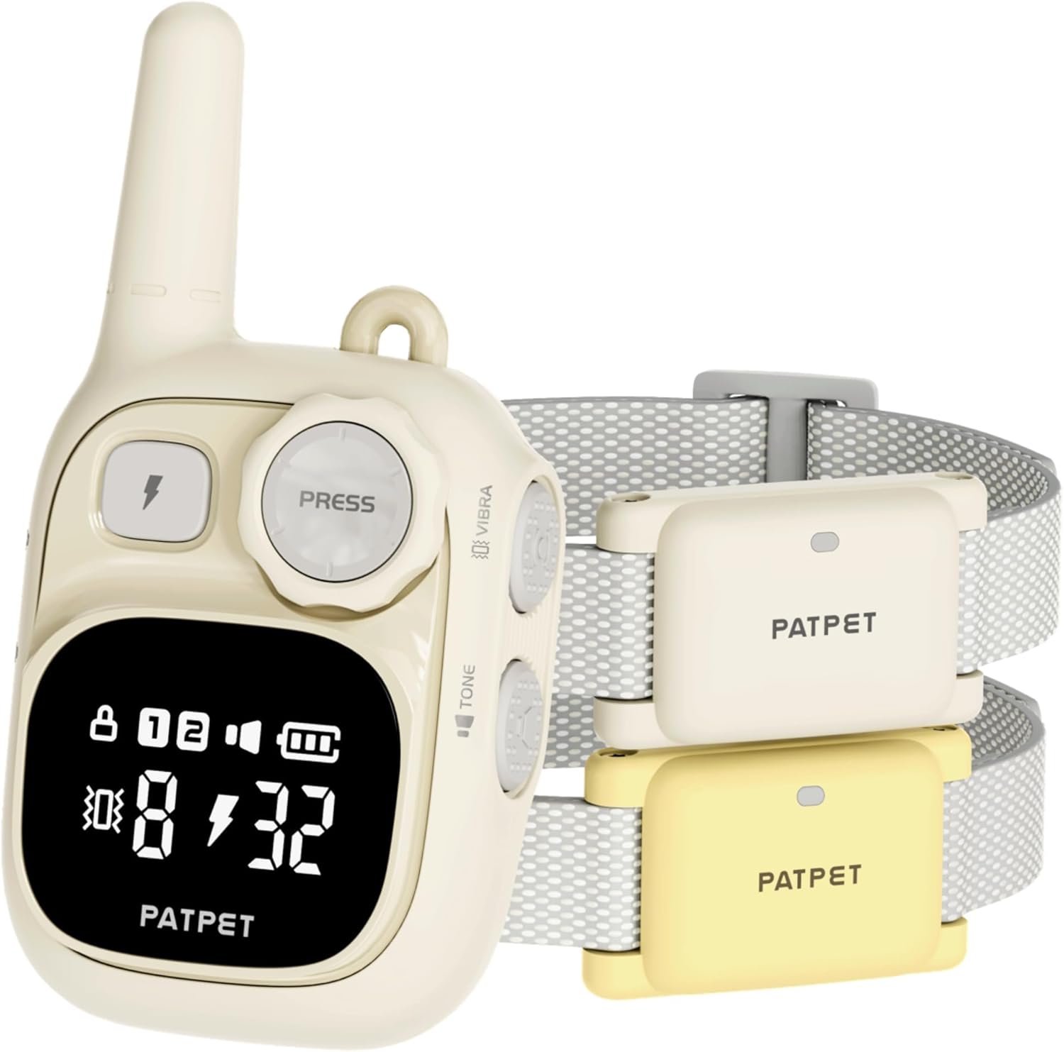 PATPET Dog Training Collar - Waterproof Remote Trainer for Dogs