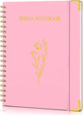 Aesthetic Spiral Notebook Journal for Women 10.5 in x 8.5 in - Large