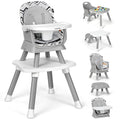 Cowiewie 8 in 1 Baby High Chair for Babies & Toddlers - Versatile