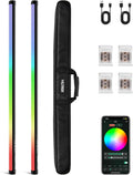VILTROX 2 Pack LED Stick Light Kit for Photography and Filmmaking
