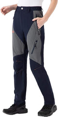Rdruko Women's Hiking Cargo Pants - Water-Resistant, UPF 50
