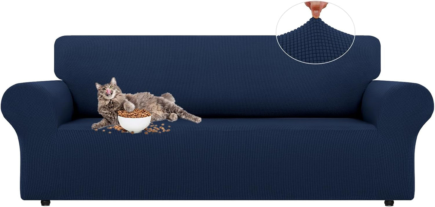 LURKA Stretch Sofa Slipcovers for 3 Cushion Couch Protection
