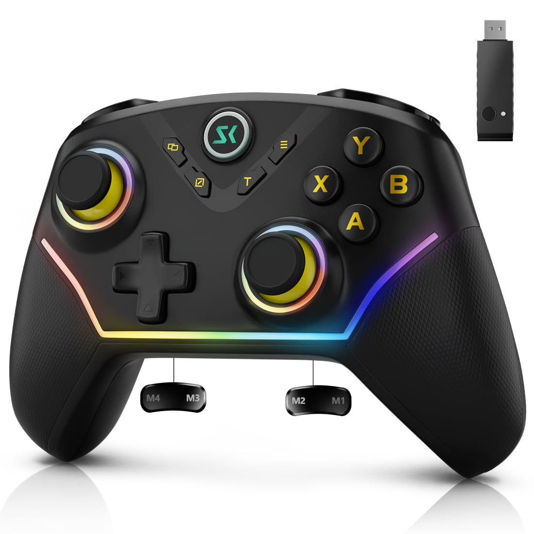 Multi-Platform Wireless Controller for PC, Switch, iOS, Android