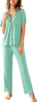 Avidlove Women Pajamas Set Notch Collar Soft Sleepwear Pjs made