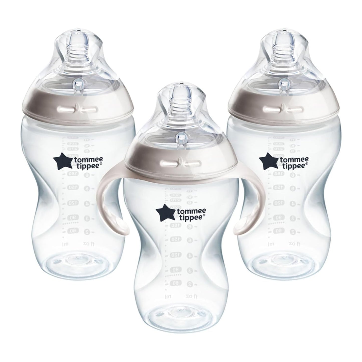 Tommee Tippee Anti-Colic Bottles, 11oz, Self-Sterilizing, 3 Pack