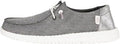 Womens Wendy Metallic Sparkle Slip-On Loafers - Lightweight Comfort