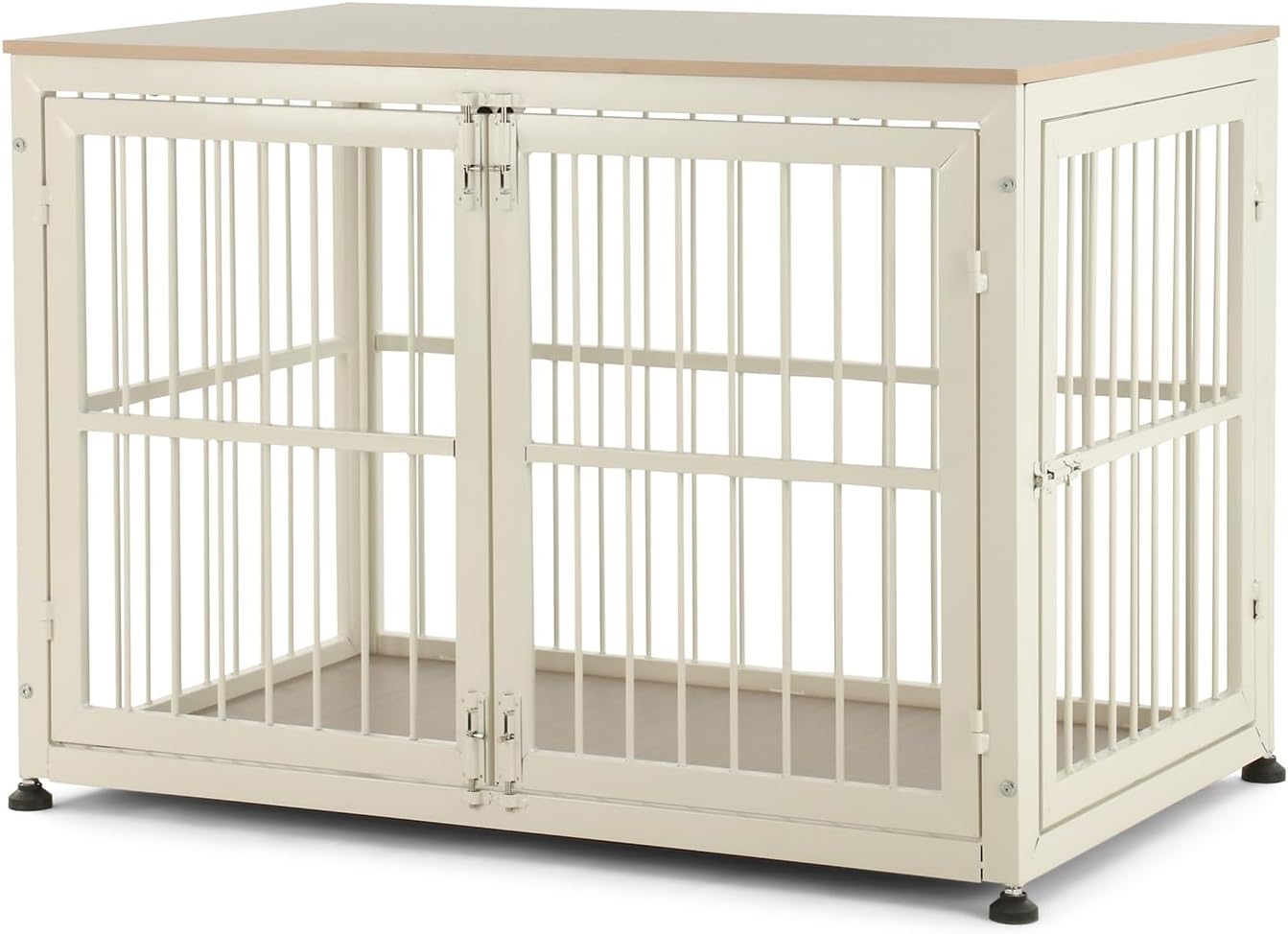 48 in Rustic Heavy Duty Dog Crate Furniture for Extra Large Dogs