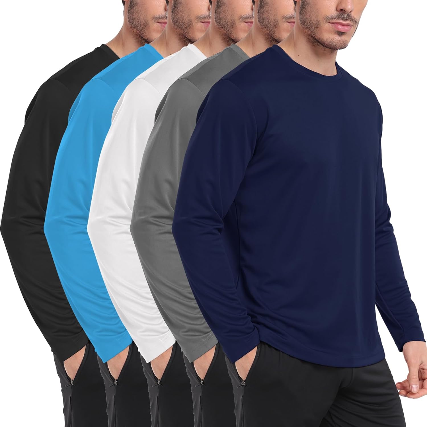 Moisture Wicking Men's Running Tee - HovSiyla