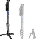 Leofoto Travel Camera Monopod with Ball Head - Versatile Travel