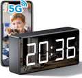 4K WiFi Camera Clock 5G Indoor Security Nanny Cam - Clear 24/7