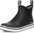 Deck Boots for Men - Waterproof Memory Foam Fishing Ankle Boots