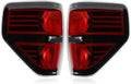 Tail lights Assembly Compatible with 2009-2014 F-150 F150 Smoke Lens