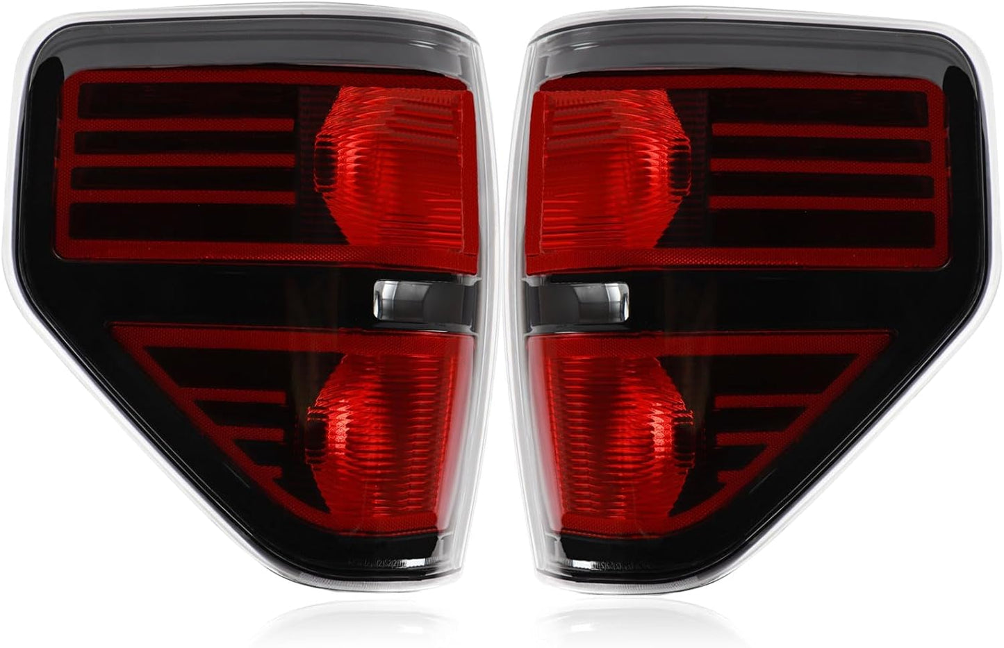 Tail Lights Assembly for 2009-2014 F-150 F150 - Smoke Lens Replacement