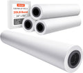 Wide Format Paper 24 in x 150 ft Plotter Rolls - 4 Pack