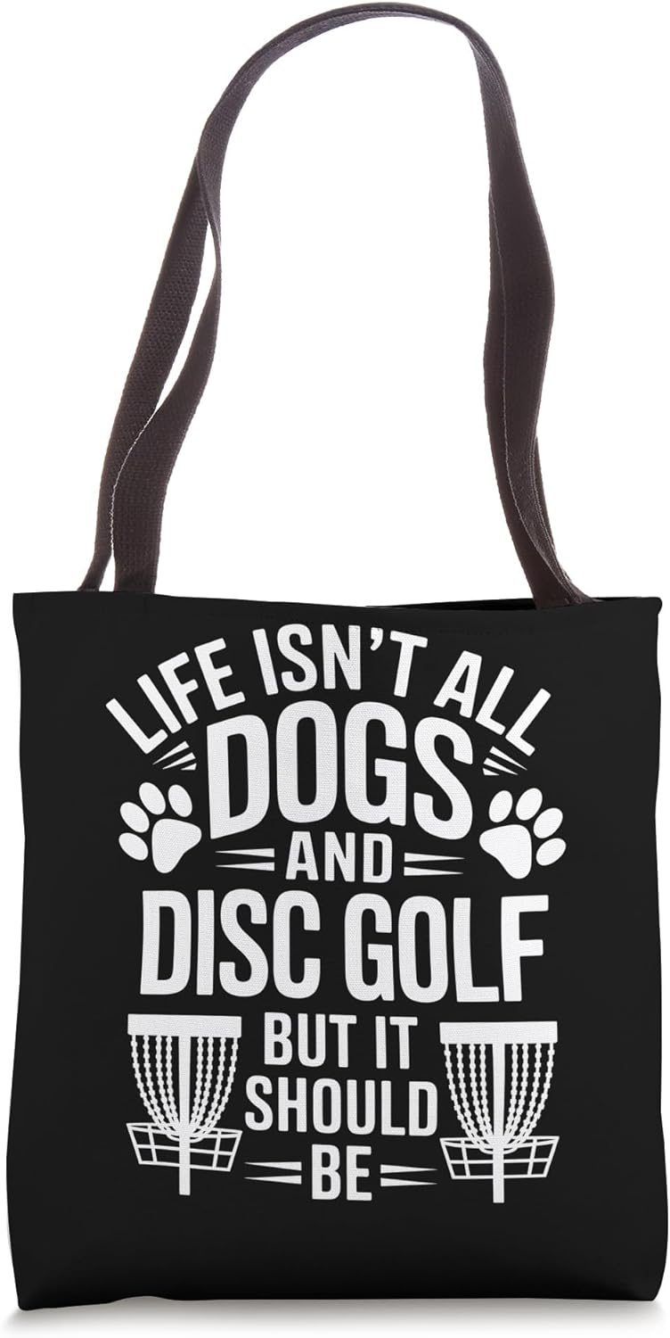 Dog-Friendly Disc Golf Tote Bag
