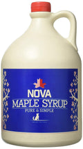Nova Maple Syrup Pure Grade-A Maple Syrup Gallon - Rich Dark Amber