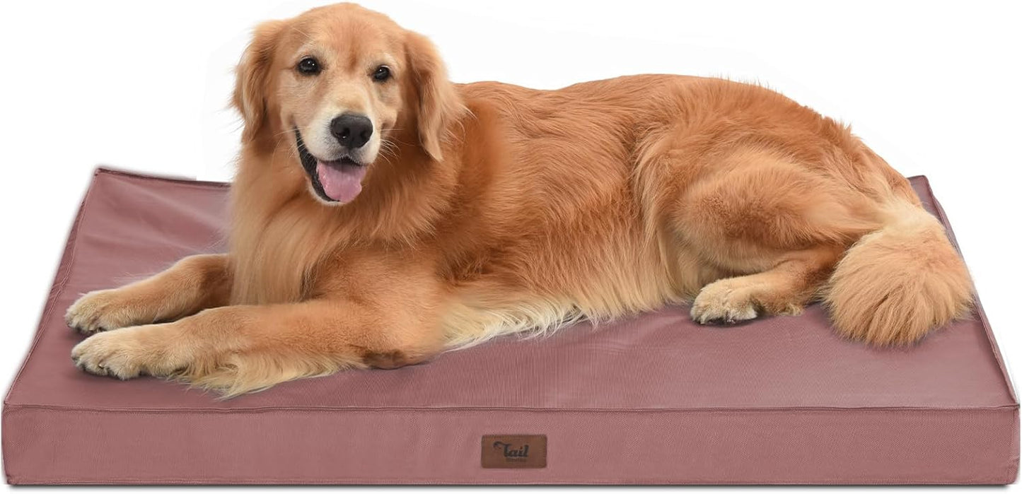 Outdoor Extra Large Dog Bed for Big Dogs with Cooling Cover