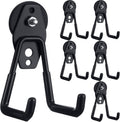 Magnetic Hooks Heavy Duty Garage Hooks 6-Pack - Strong Storage