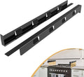 Stove Gap Covers 316 Stainless Steel Gap Filler - Shiny Black