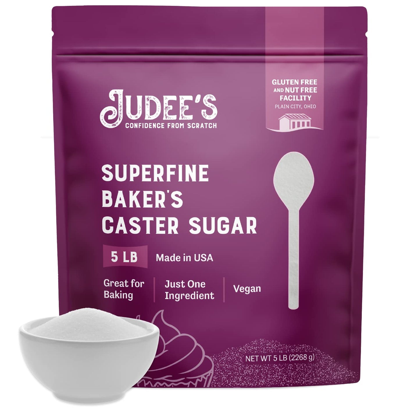 Judee's Gluten Free Superfine Caster Sugar for Baking Treats